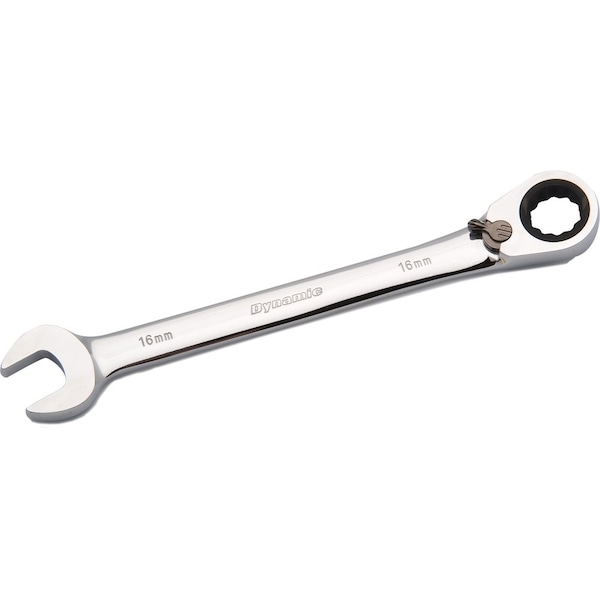 Tools 16mm Reversible Combination Ratcheting Wrench
